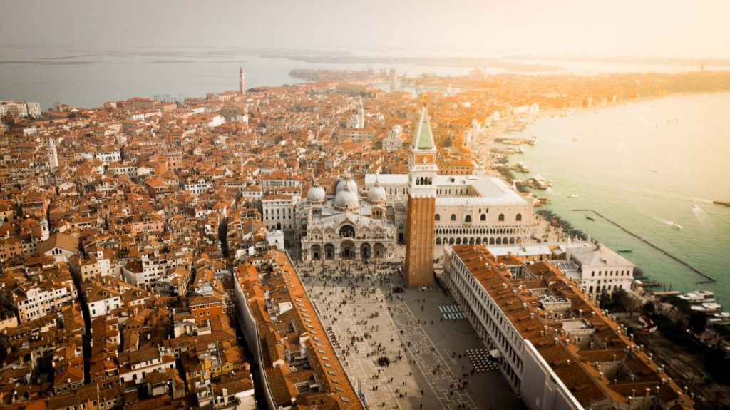 Piazza San Marco, vista dall'alto